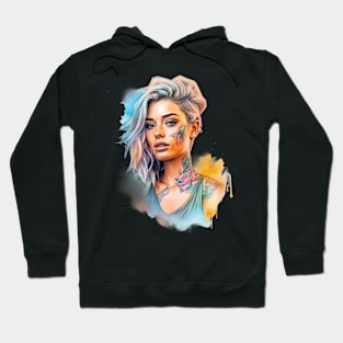 tattooed Rose Hoodie